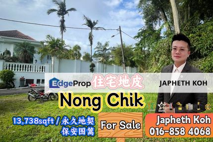 Nong Chik Residential Land For Sale, Johor, Pontian