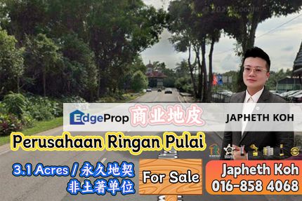 Perusahaan Ringan Pulai Commercial Land For Sale, Johor, Johor Bahru