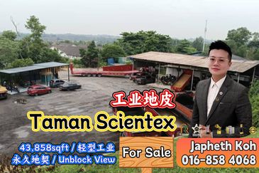 Taman Scientex Industrial Land For Sale