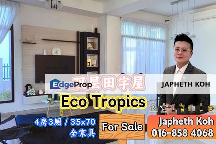 Eco Tropics - 2 Storey Cluster House For Sale, Johor, Masai