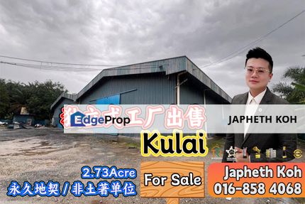 Kulai - Detached Factory For Sale, Johor, Kulai