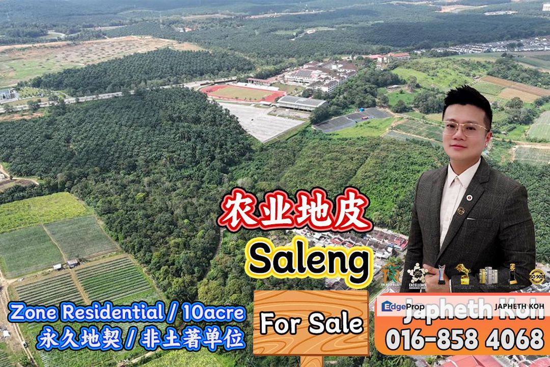 Saleng Agricultural Land For Sale, Johor, Kulai