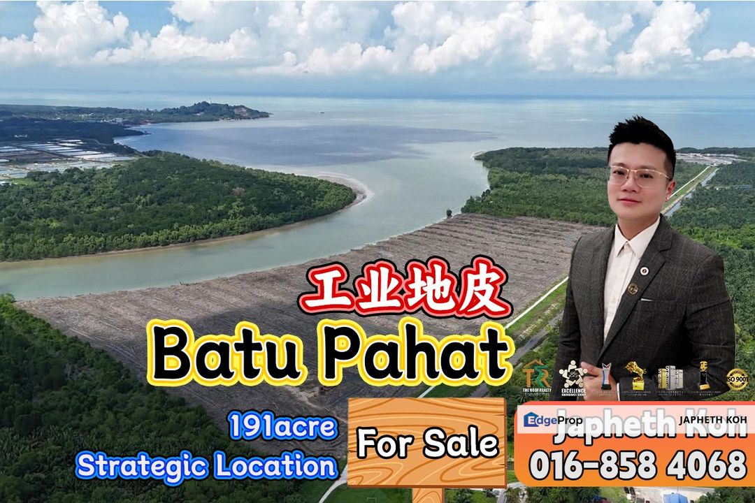 Batu Pahat Industrial Land For Sale, Johor, Batu Pahat