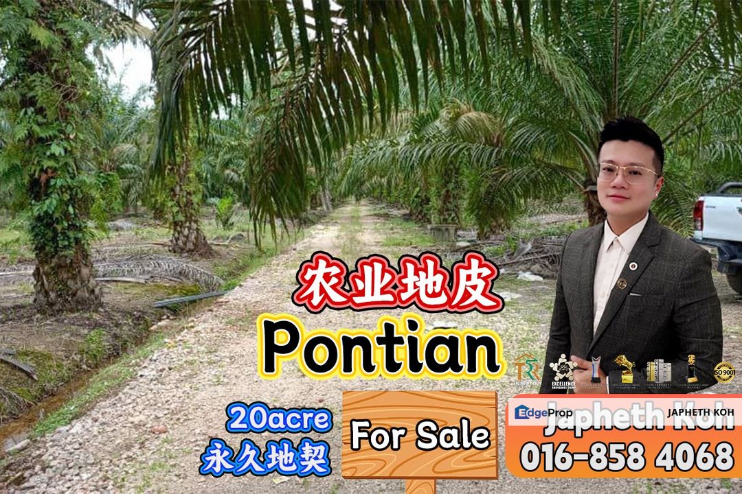 Pontian Agricultural Land For Sale, Johor, Pontian