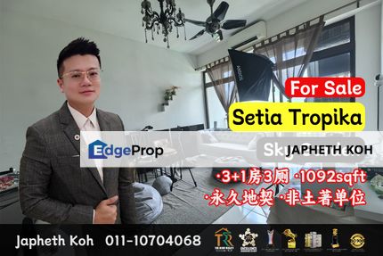 Sky Garden Residences - 3 Bedroom Unit @ Setia Tropika For Sale, Johor, Setia Tropika