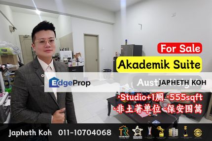 Akademik Suites Studio Unit @ Mount Austin For Sale, Johor, Johor Bahru