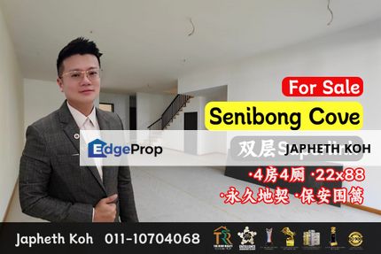 Waterway Residences - Double Storey Superlink House @ Senibong Cove For Sale, Johor, Masai