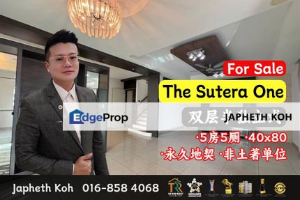The Sutera One - Double Storey Semi-D House For Sale, Johor, Skudai