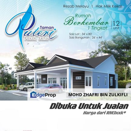 SEMI D TAMAN BANDAR PUTERI, Kedah, Pokok Sena