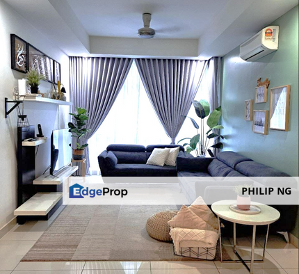 RENT @ The Court @ Central Residence 3 Rooms F/Furnished @ Sungai Besi, Near MRT KL, Kuala Lumpur, Kuchai Lama