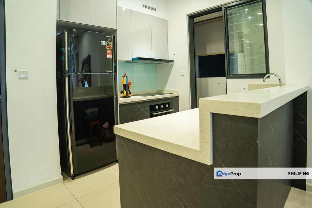 RENT @ Sunway Belfield 3R2B F/Furnished @ 400m to Monorail Maharajalela, KL City, Kuala Lumpur, KL City