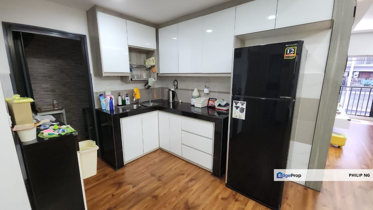 RENT @ Hijauan Lumayan Condo F/Furnished @ Tmn Naga Emas MRT, Sungai Besi KL, Kuala Lumpur, Salak Selatan