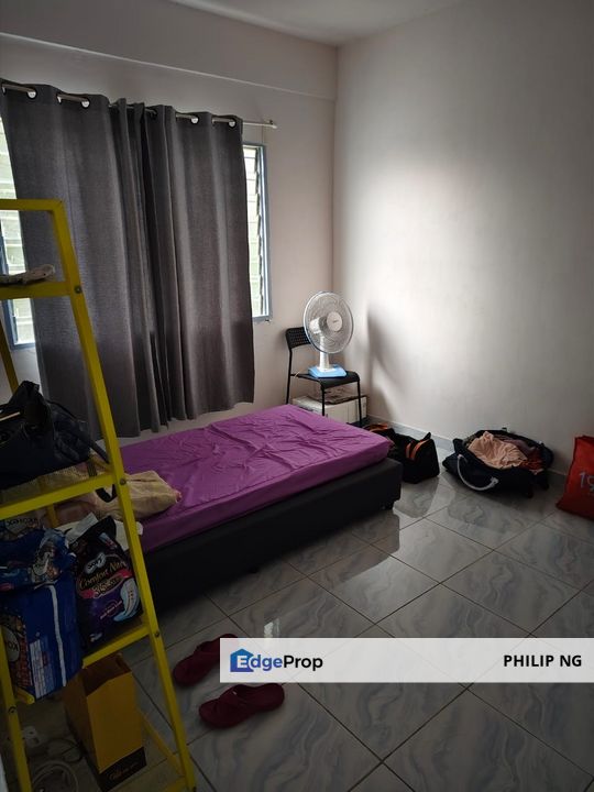 RENT @ Laman Damai Apartment Kepong 3R2B Nearby To Aeon & MRT, KTM Kepong , Kuala Lumpur, Kepong