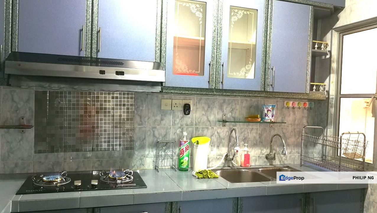 RENT @ Pansapuri Cengal Apartment 3R2B F/Furnished @ Cheras Leisure Mall, MRT Mutiara, Selangor, Cheras