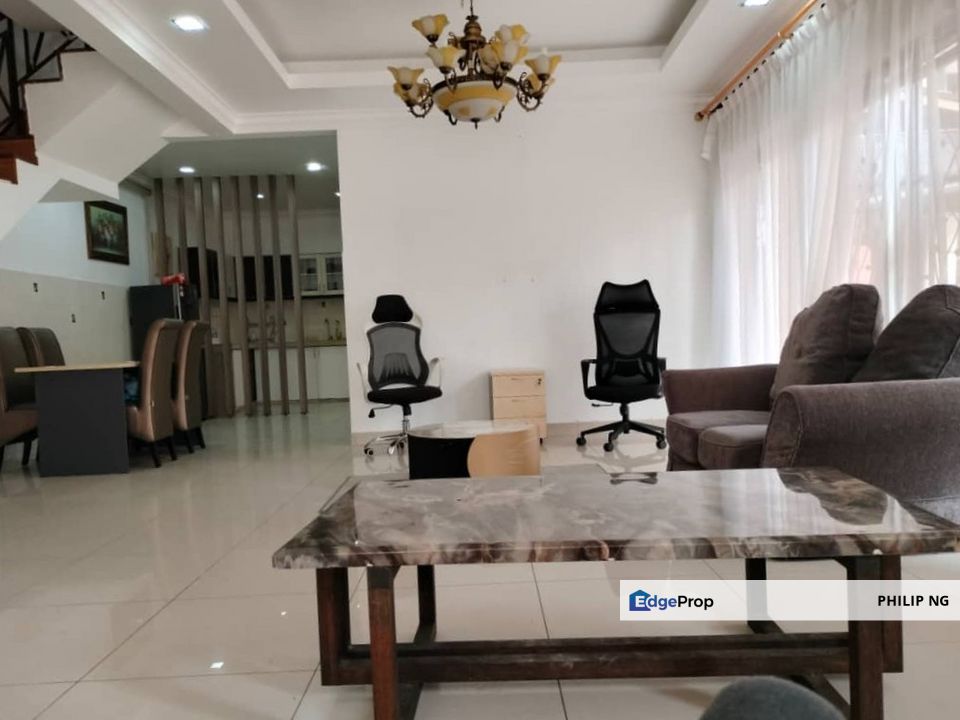 Rent 3-Storey Semi-D F/Furnished Pandan Prima, Lotus MRR2 Ampang KL , Kuala Lumpur, Ampang