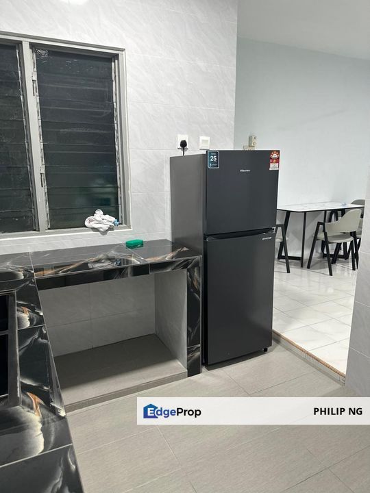 RENT @ Newly Painting Unit Desa Perangsang Apartments Block C | P/Furnished @ Petaling Jaya LRT, Selangor, Petaling Jaya