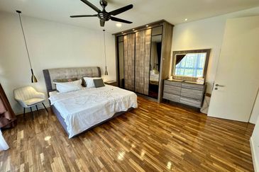 RENT @ LakeFields Reed 3 Story House Fully Furnished @ Sungai Besi , Tasik Damai KL