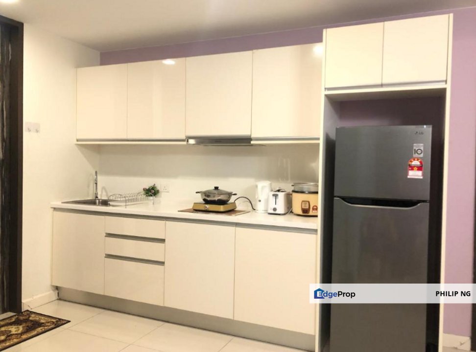 RENT @ V Residence 3 F/Furnished 2R2B @ Walk to Sunway Velocity MRT KL, Kuala Lumpur, Cheras