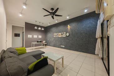 Rent @ D’Majestica 2 Storey House P/Furnished At Jalan Damai Perdana Cheras KL 