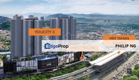 SALE @ [Brand New] You City 3 Condo 4 Rooms @ Link MRT Taman Suntex Cheras, Selangor, Cheras
