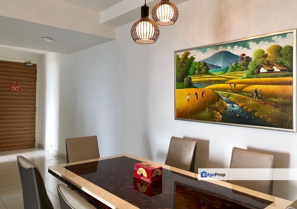 3 plus 1 Room Fully Furnished Teega Residences Puteri Harbour Condo, Johor, Kota Iskandar