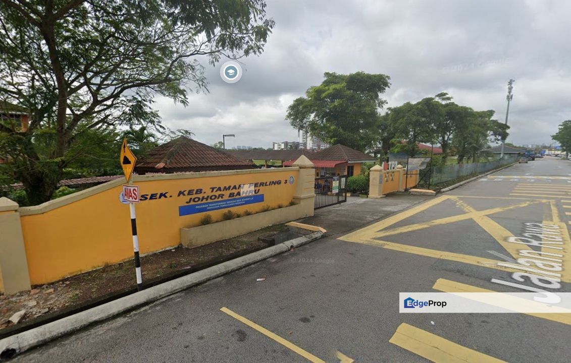 Unblock View Taman Perling Single Storey House Jalan Rawa Lelong, Johor, Johor Bahru