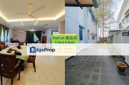 Fully Extend and Renovated Nusa Idaman Endlot With 10 feet Land, Johor, Nusajaya