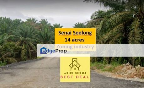 Cheapest Zoning Industry Land Industrial Land in Senai Seelong, Johor, Senai