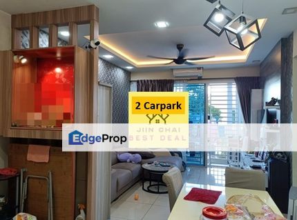 Renovated 2 Car Park Nusa Duta Condominium Beside Nusa Bestari D'Rich, Johor, Johor Bahru