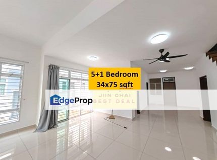 Additional 5 Bedroom Cluster House Gated Guarded Nusa Bestari Heights Near Bukit Indah Nusa Duta, Johor, Johor Bahru