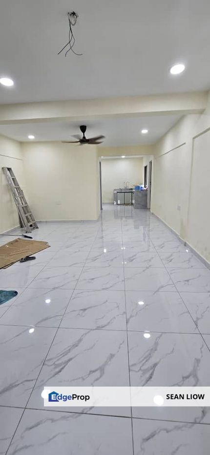 Taman Plentong Baru, Masai, Johor , Double Storey Low Cost End Lot for sale , Johor, Masai