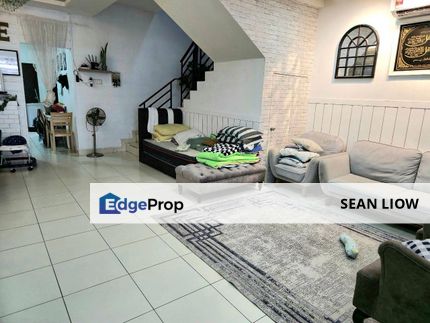Taman Scientex Jaya, Senai, Johor , Double Storey Terrace Intermediate for sale , Partial Furnished, Johor, Senai