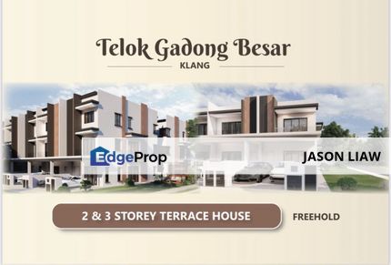 Teluk Gadong Besar Klang 2-Storey Terrace House For Sale, Selangor, Klang