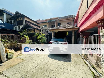 Freehold and Facing Open Double Storey House at Bandar Tuan Hussein On, Selangor, Batu 9th Cheras