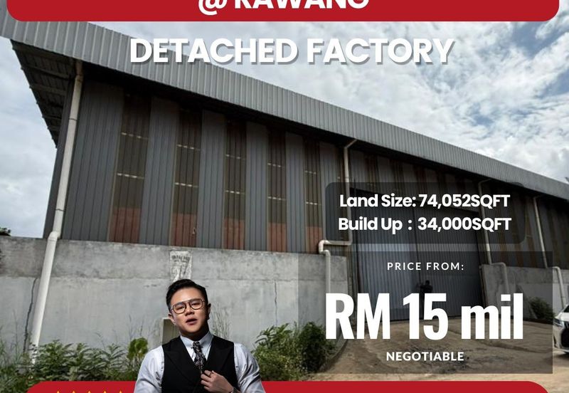 Detached Factory With 2 Storey Office For Sale