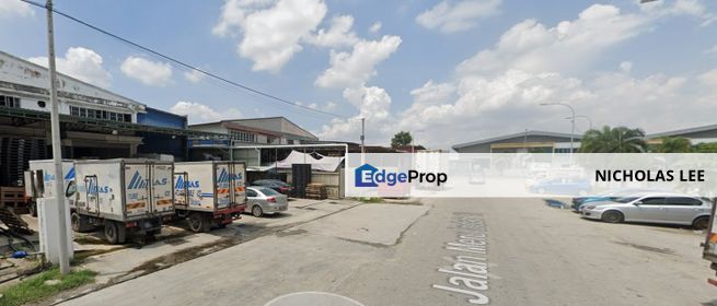 Taman Perindustrian Meru Indah FREEHOLD SEMI-D Factory For Rent , Selangor, Klang