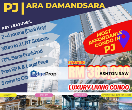 Pinnacle Ara Damansara | Direct to 2 LRT Stations in Prime Location , Selangor, Ara Damansara