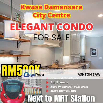 Tujuh Residences @ Kwasa Damansara City Centre (dual key unit for investment), Selangor, Shah Alam