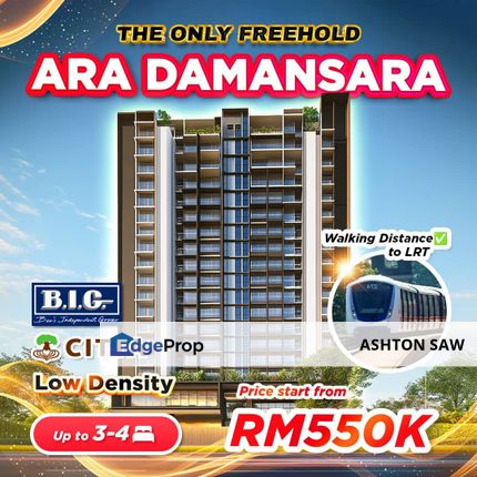 LOW DENSE CONDO @ Ara Damansara | Next to LRT Station , Selangor, Petaling Jaya