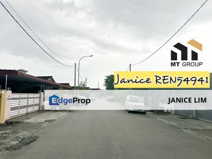 Taman Bagan Single Storey Terrace For Sale, Penang, Butterworth