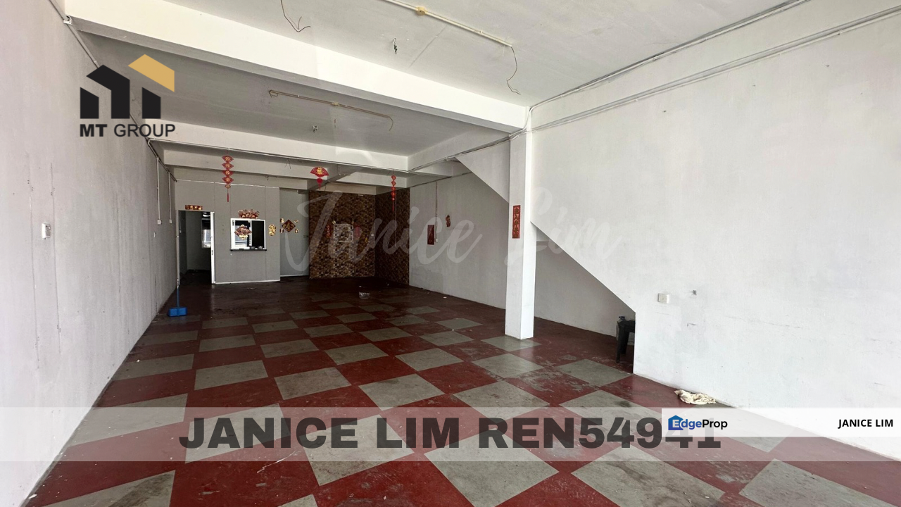 Taman Lembah Impiana Double Storey Shoplot Facing Lotus For Sale, Kedah, Kulim