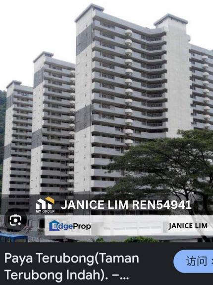 Taman Terubong Indah Flat For Sale, Penang, Paya Terubong