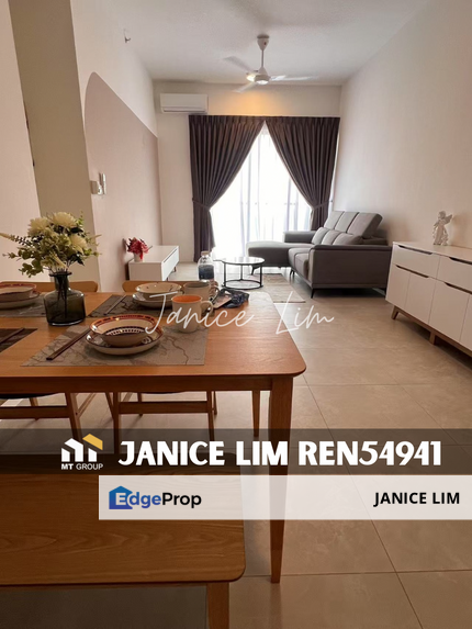 Aston Acacia 1100sqft Brand New Fully Furnished with 2 Car Park For Rent, Penang, Bukit Mertajam