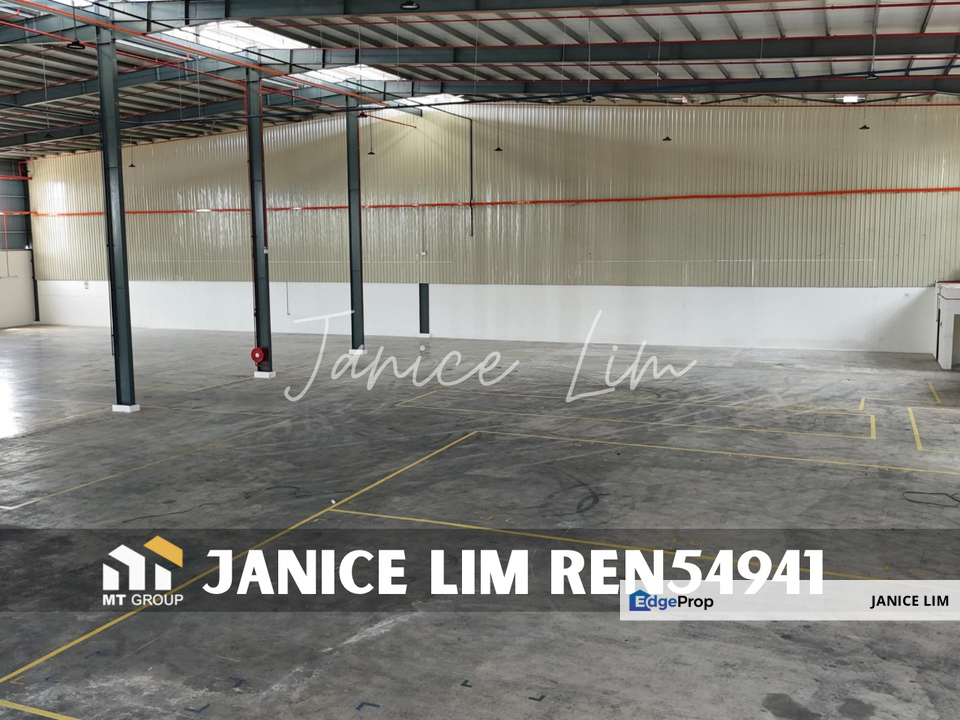 Lunas 52K sqft Single Storey Bungalow Factory Warehouse For Rent, Kedah, Lunas