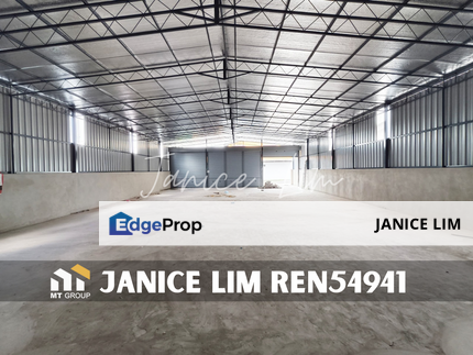 Jalan Mengkuang Penanti Single Storey Warehouse For Rent, Penang, Kubang Semang
