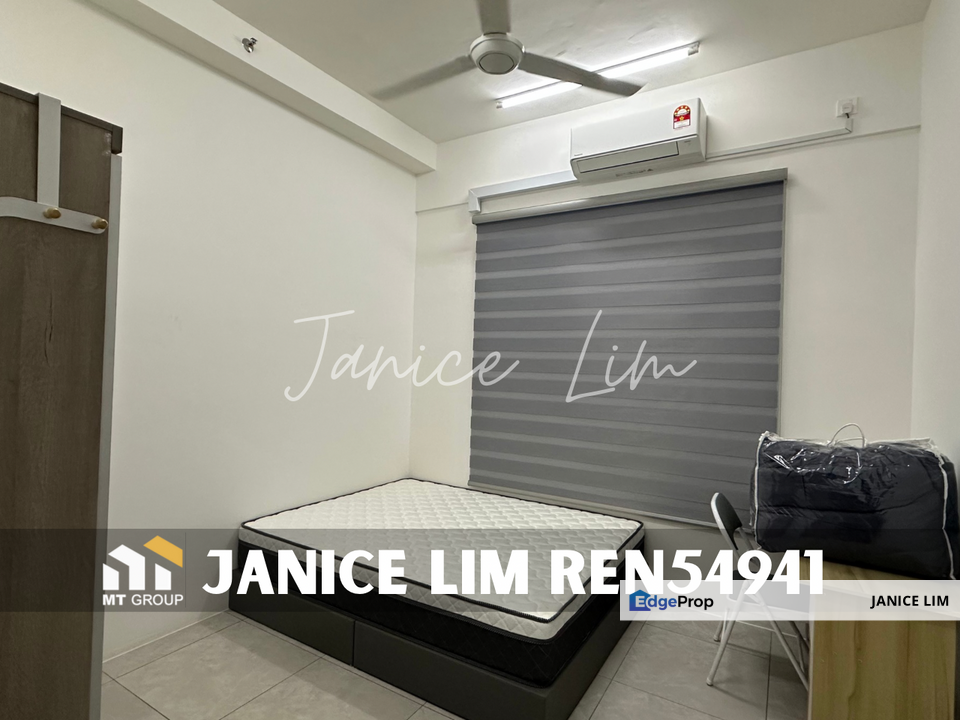 Aston Acacia 1206sqft Fully Furnished Condo with 2 Car Park For Rent, Penang, Bukit Mertajam