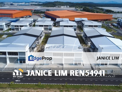 Taman Industri Waja 1.5 Storey Semi D Light Industry For Rent, Kedah, Kulim