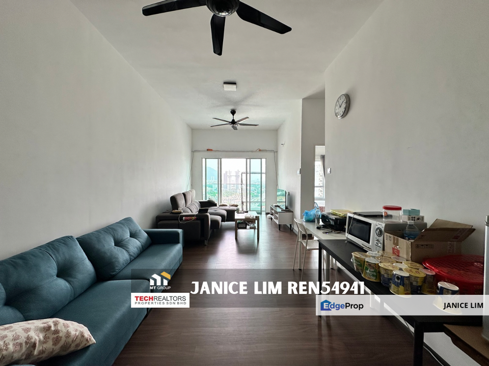 Signature Two Condo Unfurnished Unit 950sqft with 2 car park for Rent, Penang, Bukit Mertajam