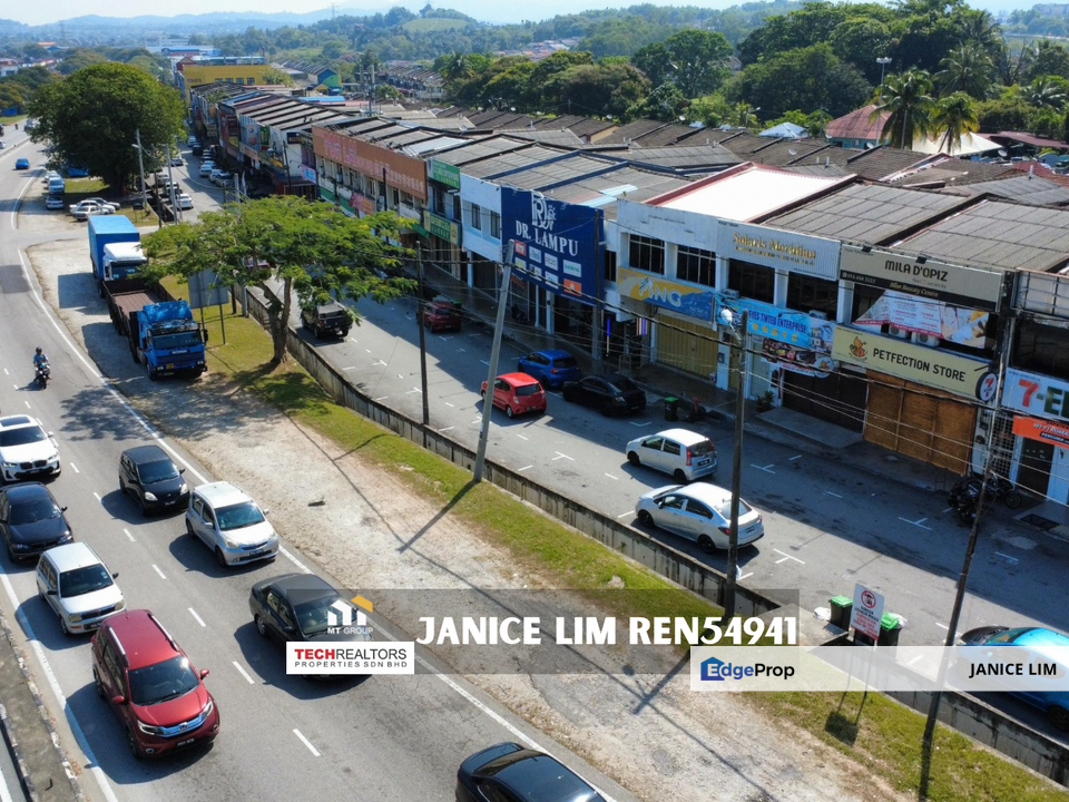 Taman Kemuning Kulim Double Storey Shoplot Facing Road For Sale, Kedah, Kulim