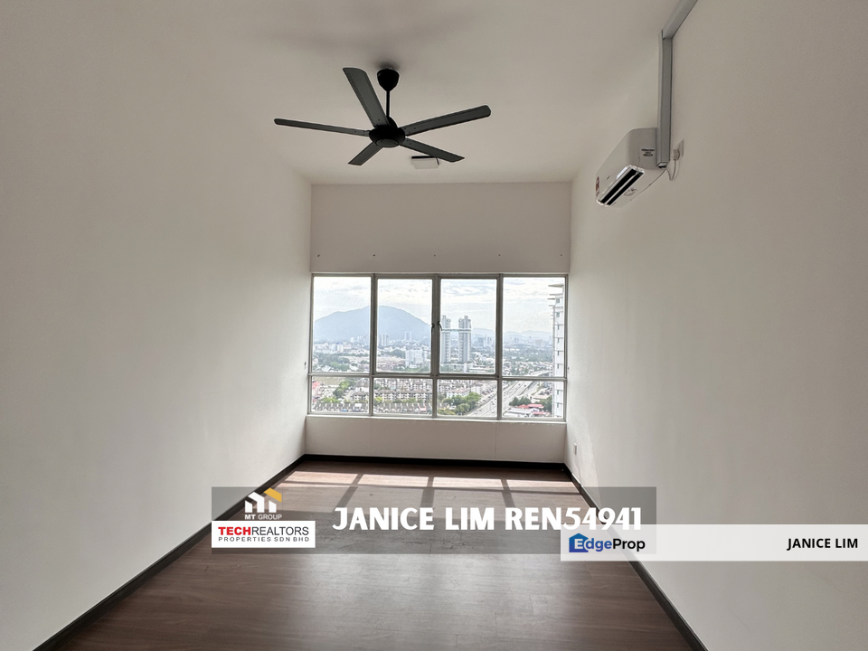 Signature Two Condo Unfurnished Unit 950sqft with 2 car park for Rent, Penang, Bukit Mertajam